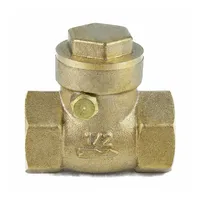 Клапан обратный VCB1414N-F Ду40 Ру16 фланцевый шаровой без сливной пробки корпус - чугун шар -  чугун уплотнение - NBR купить в Волгограде